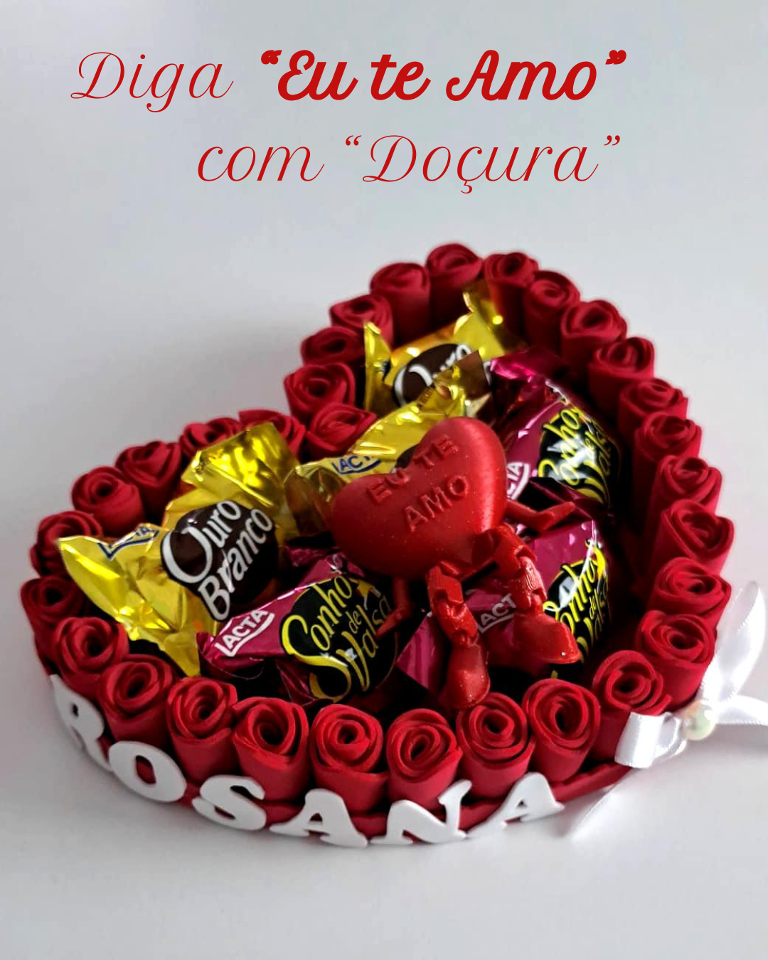 Cesta de bombons Personalizada