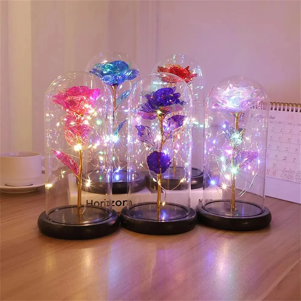 Luminária Led com Flor