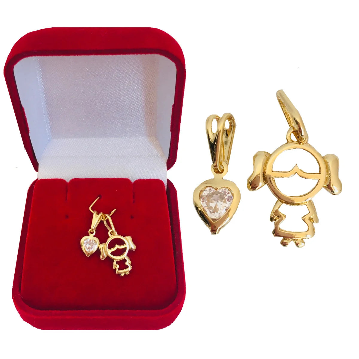 Conjunto de Pingente para Colar